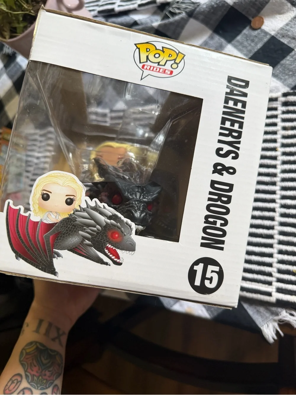 Funko Gray & White Pop! Rides Boxed Figure Display - Picture 3 of 5